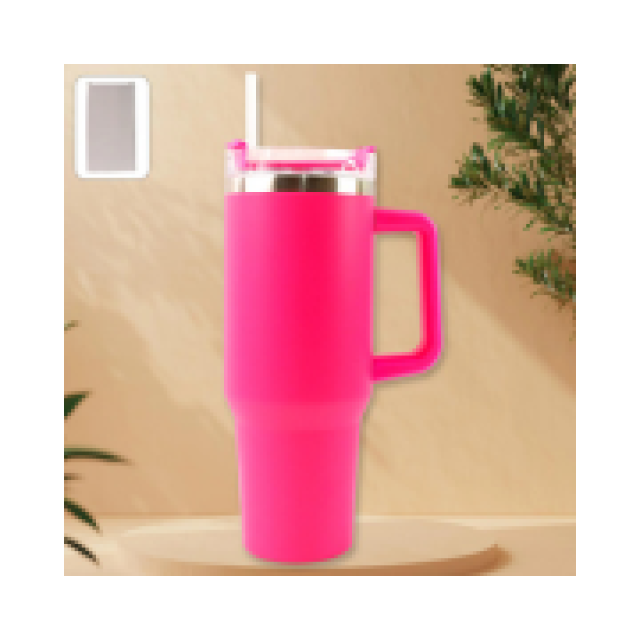 Pink Extra Large Insulated Travel Mug, Tumbler (1200ML - 1 Pc)