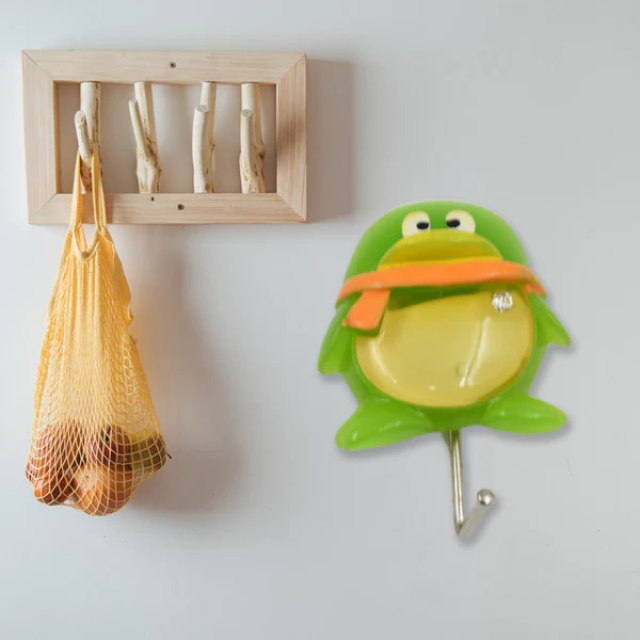 Multipurpose Strong Hook Self-Adhesive hooks (1 Pc / Mix Design)